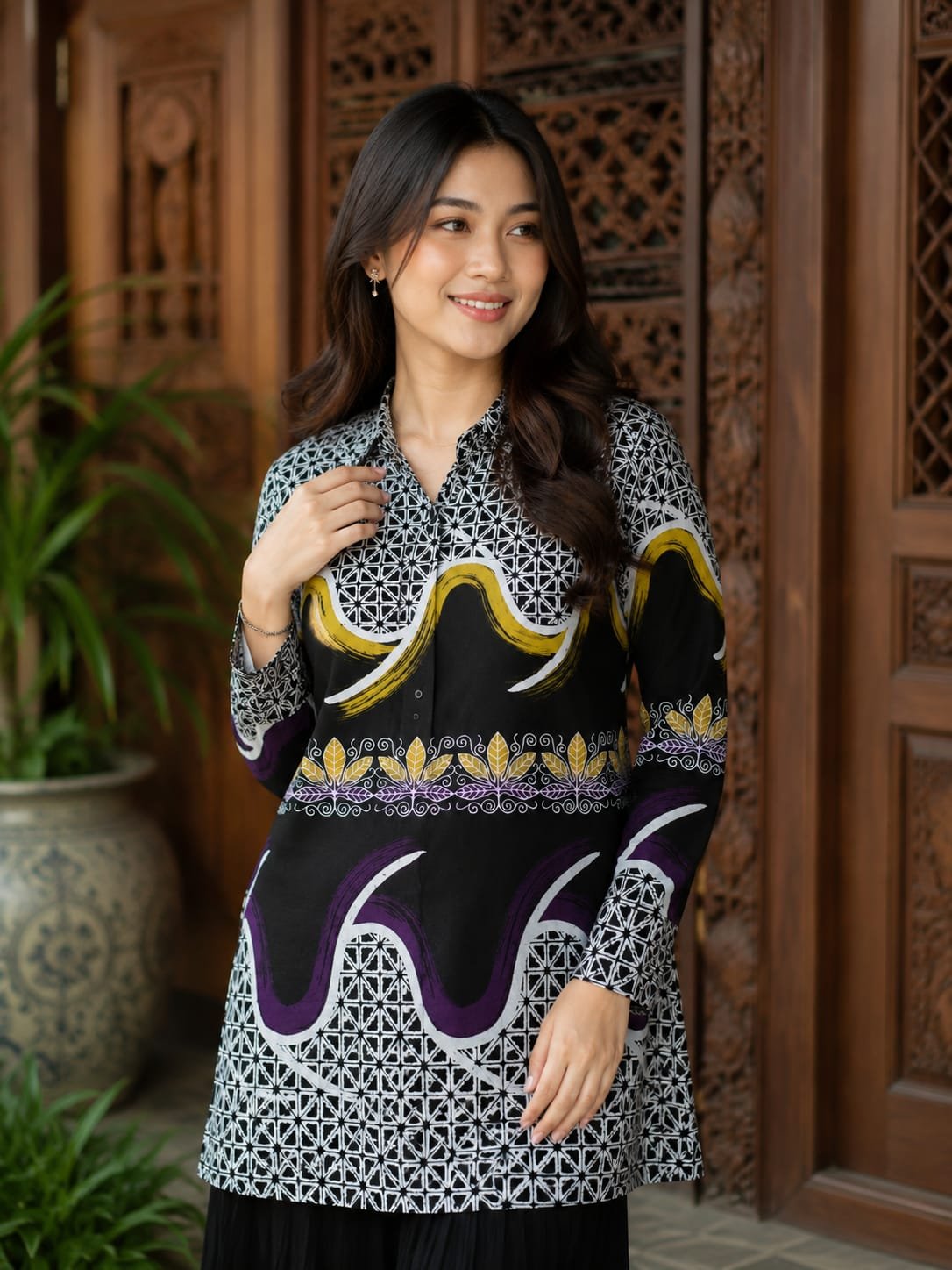 Baju Batik for Women, motif Batik Manes Bintan ukuran bisa request
